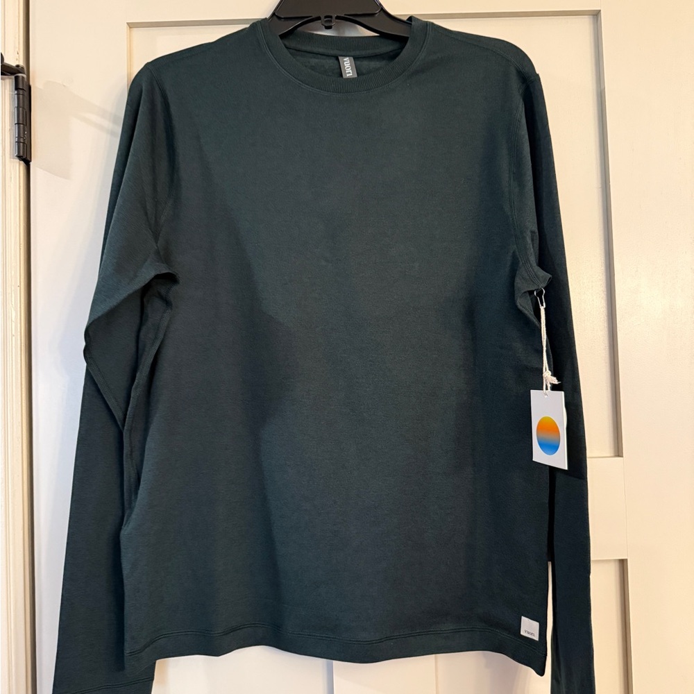 Men’s Vuori Evergreen Heather Ponto Performance Tee